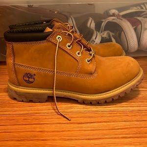 Worn one time, pretty much brand new timberlands